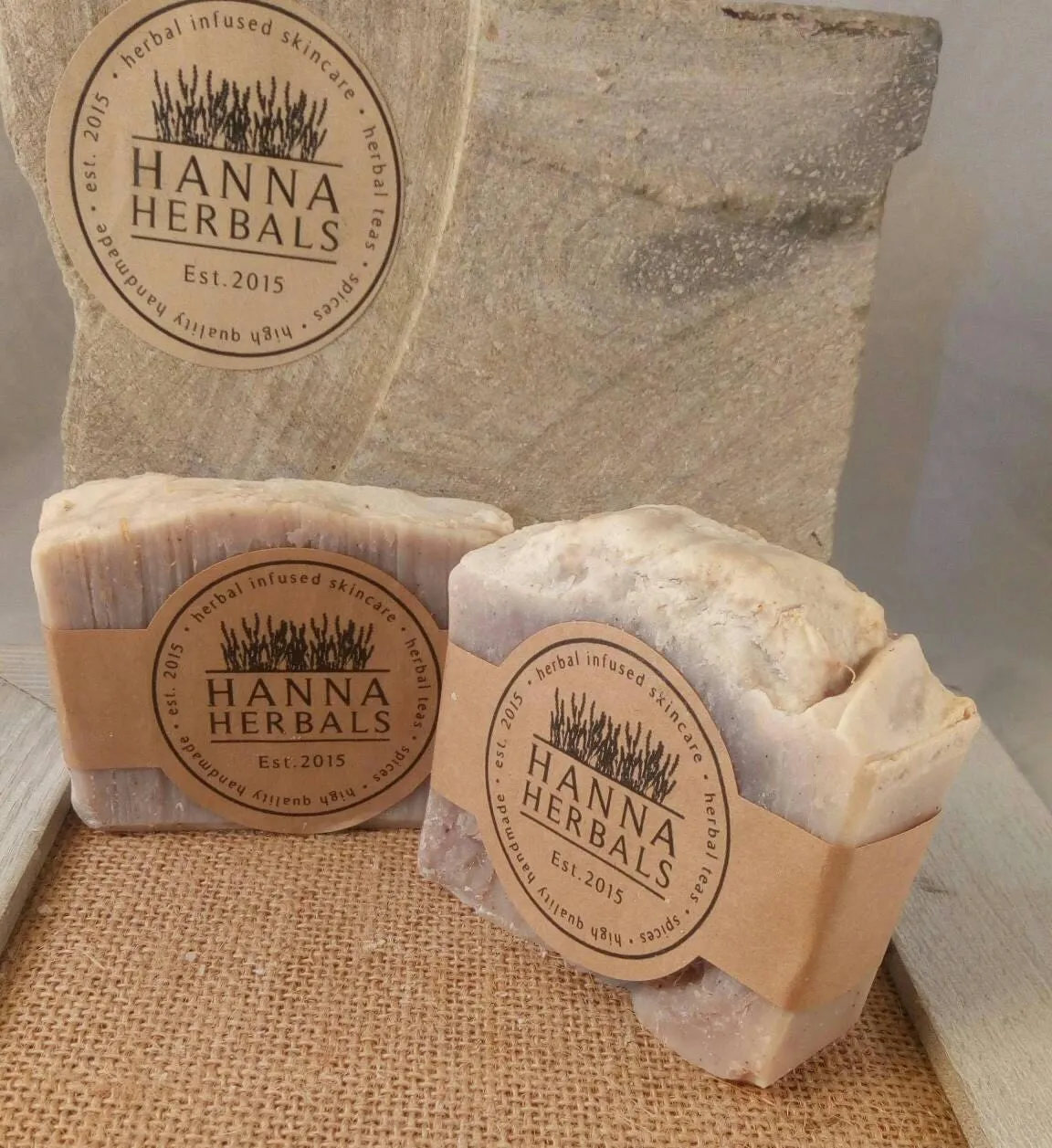 Lilac loofah soap - 4 oz bar, exfoliating soap, shea butter soap, loofah soap, scrubby soap, pedicure soap, loofah scrub soap, lilac